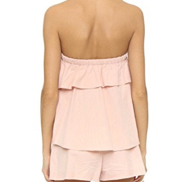 Club Monaco Tiered Ruffle Romper - Picture 2 of 6